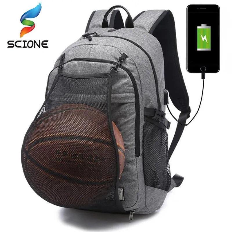 Large waterproof canvas gym duffel bag for sports and travel