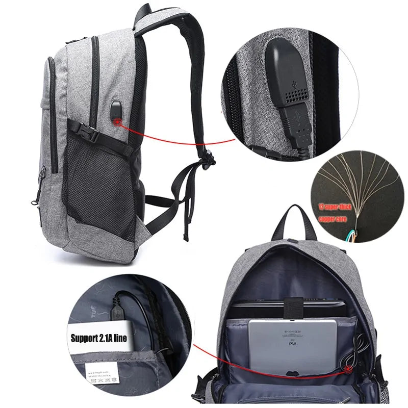 Large waterproof canvas gym duffel bag for sports and travel