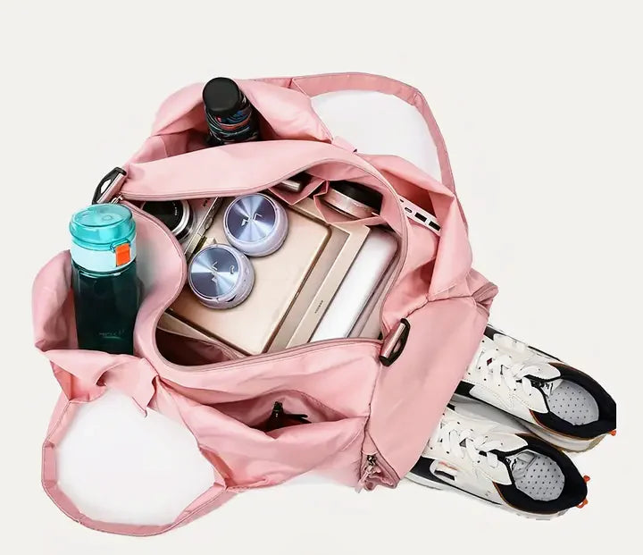 Yoga mat bag for carrying a mat to gym and studio classes