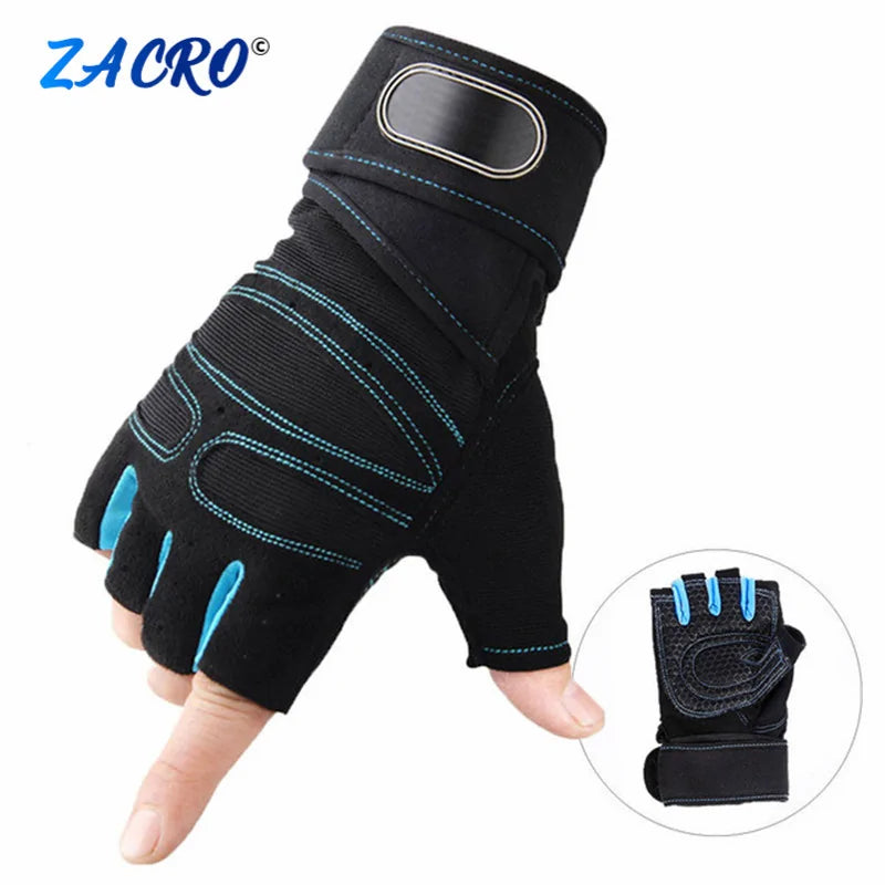 Pair of weightlifting gloves for gym training